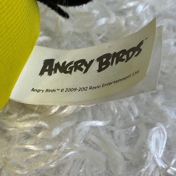 Misc Toys/Books Stuffed Animal Angry Bird Yellow  4x4 inch - Picture 2 of 9